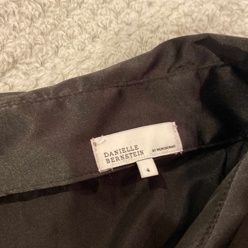 Danielle Bernstein Satin Feeling Button Down Shop… - image 2